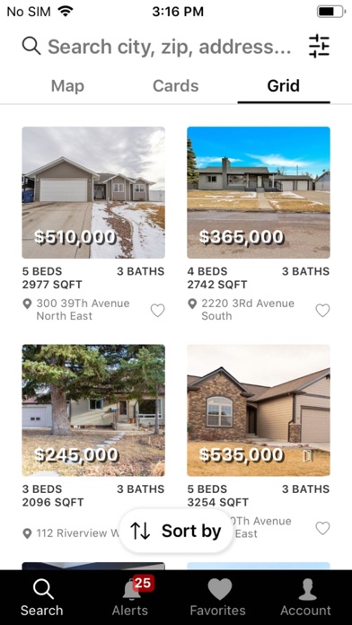Montana Homes Screenshot