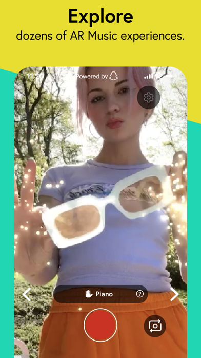 Minibeats - AR Musical Camera Screenshot