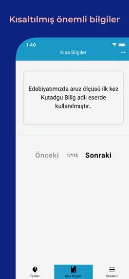 Game screenshot YKS TYT AYT Türkçe Edebiyat hack