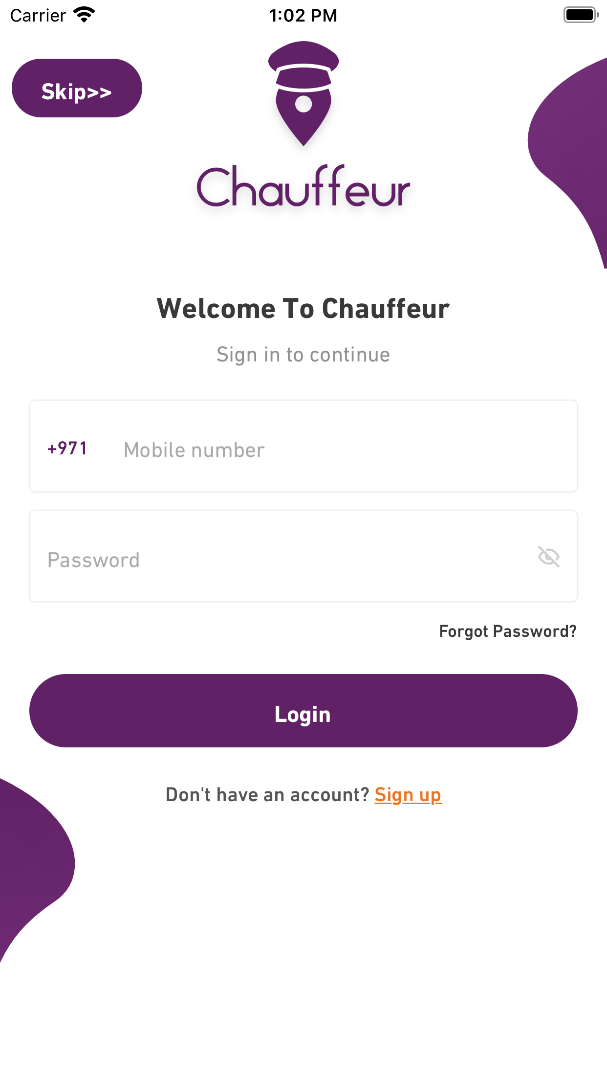 Chauffeur Hub