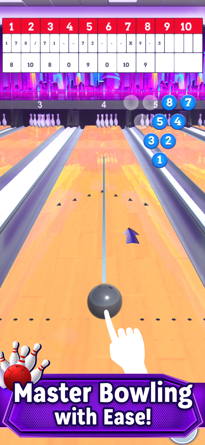 Bowling Strike 3D Win Cash