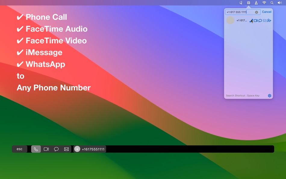 #4. SpeedDial - Menu Bar Contacts (macOS) 由: Zafer ARICAN