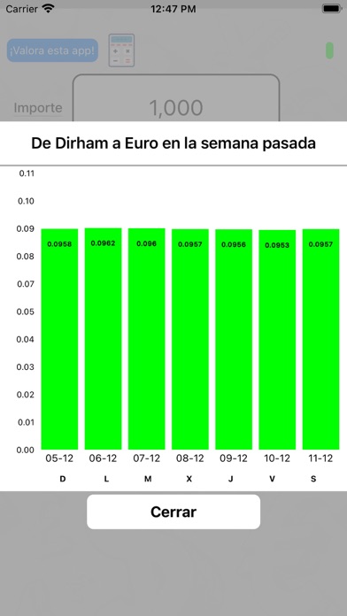 Cambio de Monedas Screenshot