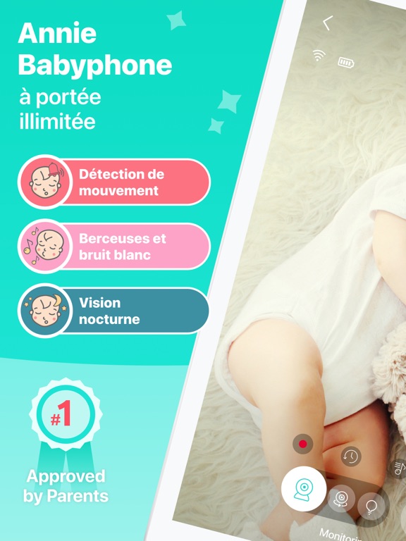 Screenshot #4 pour Babyphone Annie: Baby Monitor