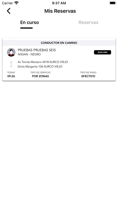 Aló Taxi Cliente Screenshot