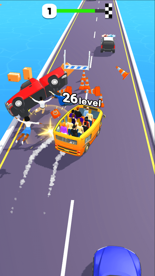 #3. Level Up Bus 3D (iOS) Podle: Xiamen Sixcube Information Technology Co., Ltd.