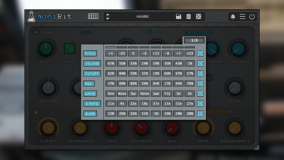 Screenshot #2 pour miniBit - 8bit Synthesizer