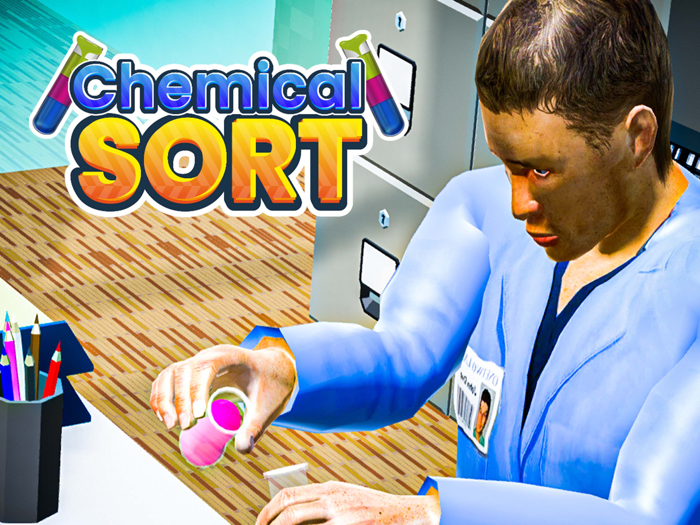 Chemical Sort Pouring Game