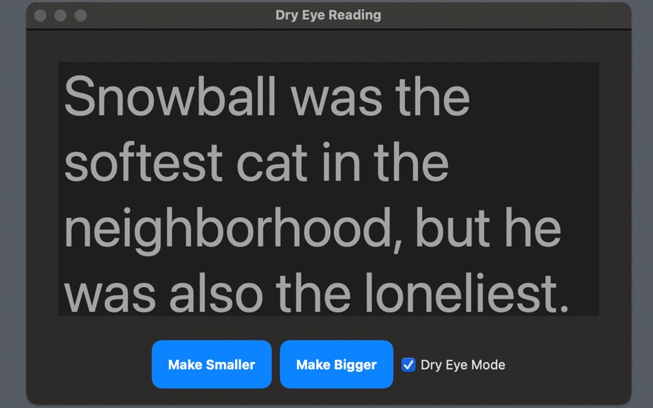 #3. Dry Eye Reading (macOS) Podle: Pieter Yoshua Natanael