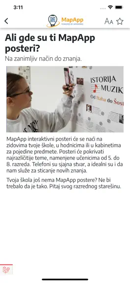 Game screenshot MapApp Interactive Posters apk