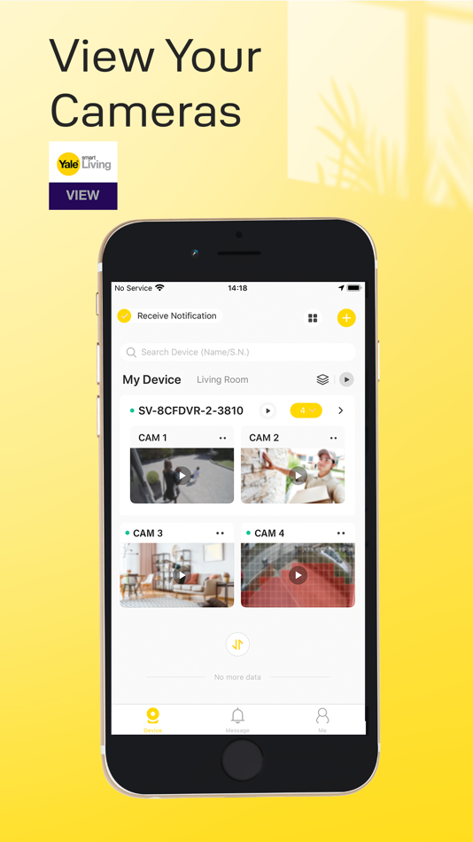 #3. Yale View (iOS) Podle: Assa Abloy Ltd