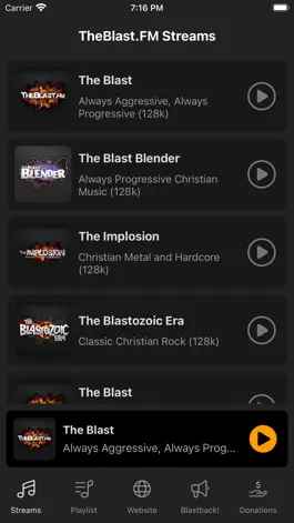 Game screenshot TheBlast.FM - Christian Rock mod apk