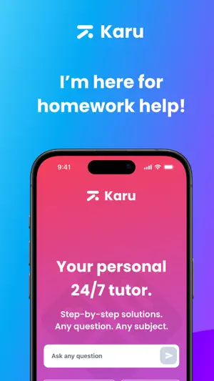 Karu - Personal AI Tutor screenshot 1