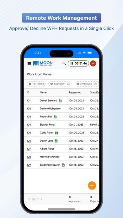 Moon HRM: HR & Employee Portal Screenshot