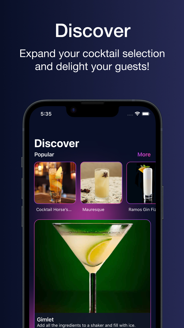 Cocktails Club - Recipes