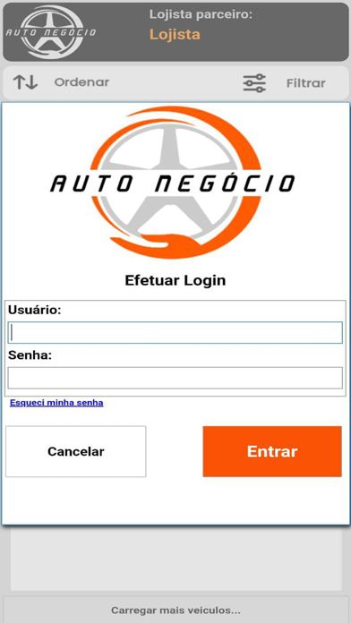 Auto Negócio Screenshot