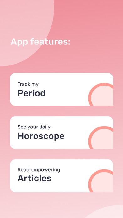 Woman App - period calendar Screenshot