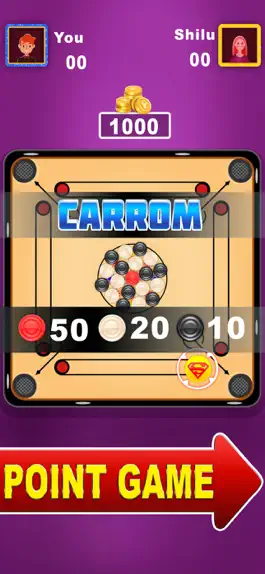 Game screenshot Carrom - Disc Game- Board Game hack