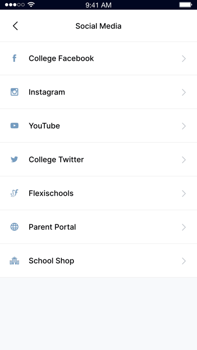 Warwick Christian College App Screenshot