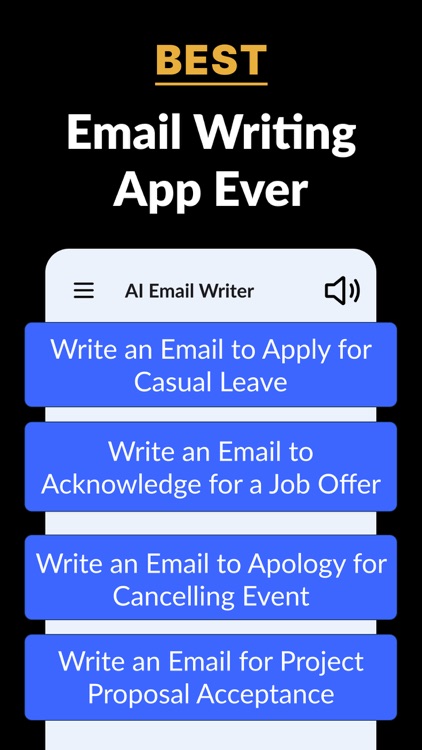 AI Email Writer - Write E-mail