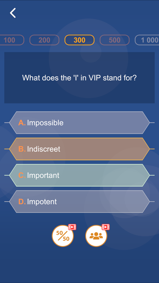 #5. Millionaire: Simple Quiz (iOS) 由: Serhii Kolisnyk