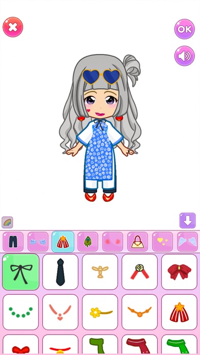 Chibi Dolls Dress up DIY Games Screenshot