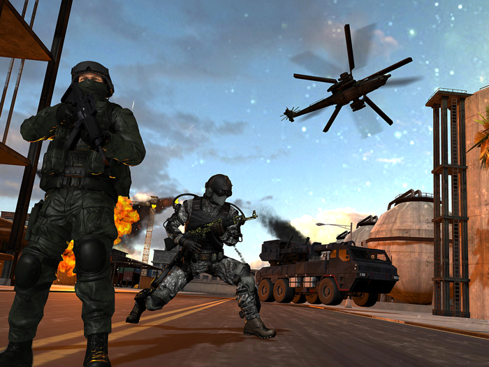 Railroad Security Commando FPS