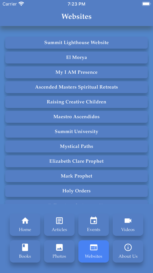 #7. The Summit Lighthouse (iOS) By: THE SUMMIT LIGHTHOUSE, INC.