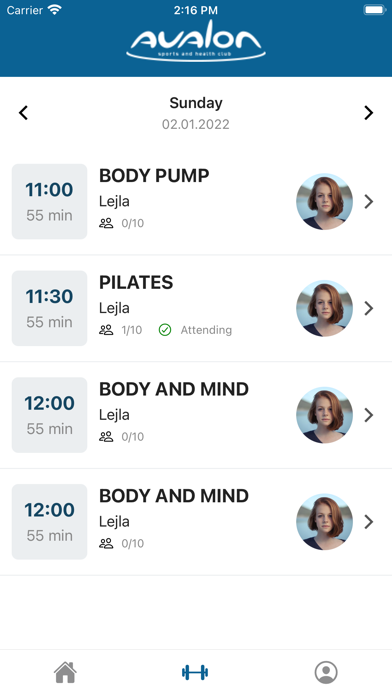 UpGym Screenshot