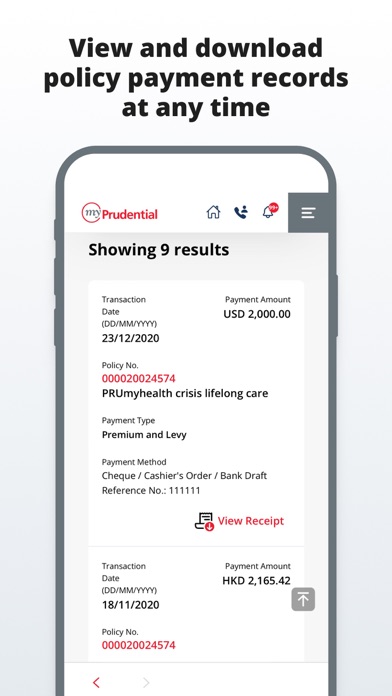 myPrudential Screenshot