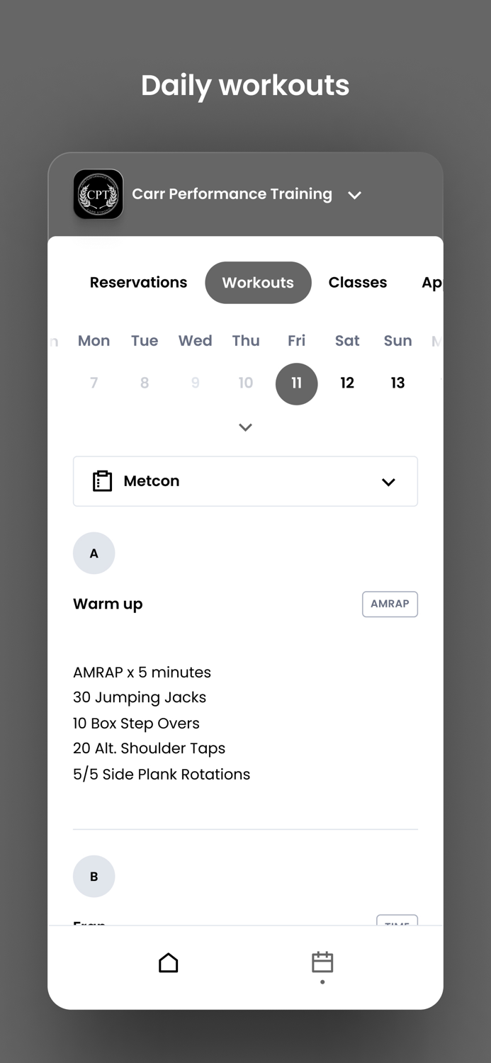 Carr Performance Training