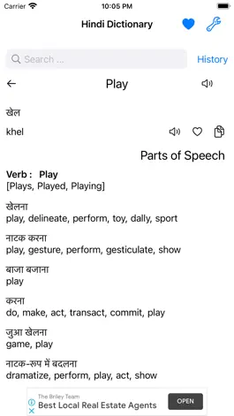 Game screenshot Smart Hindi Dictionary apk
