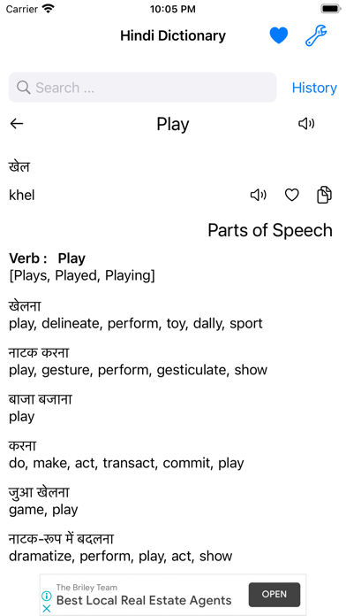 Smart Hindi Dictionary Screenshot