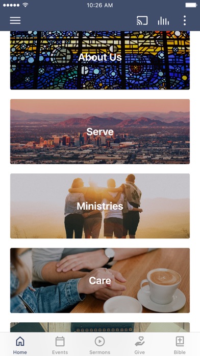 Valley Presbyterian Church Screenshot