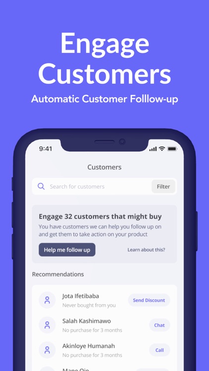 Noja - Sales & Customers