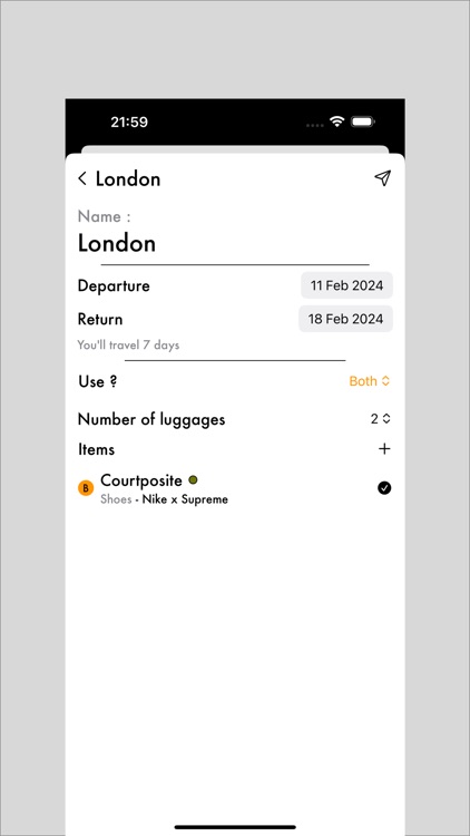 Check: Make Travel Easier !