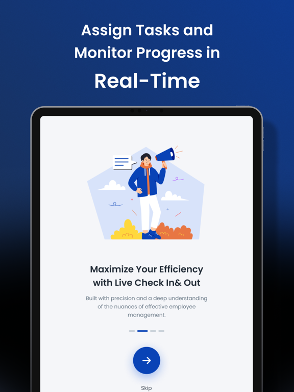 Screenshot #4 pour Attnd: Employee Management App