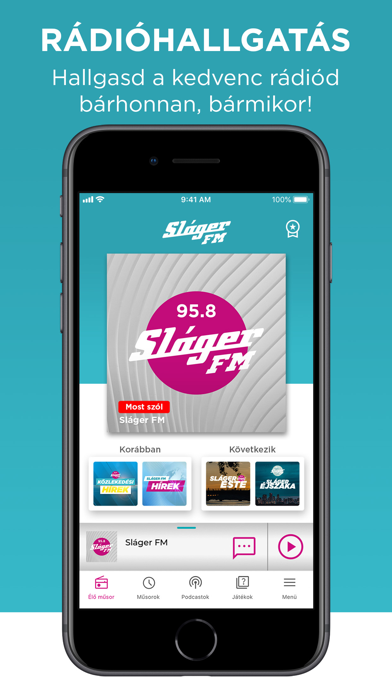 Sláger FM Screenshot