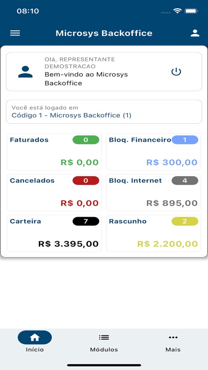 Microsys Backoffice