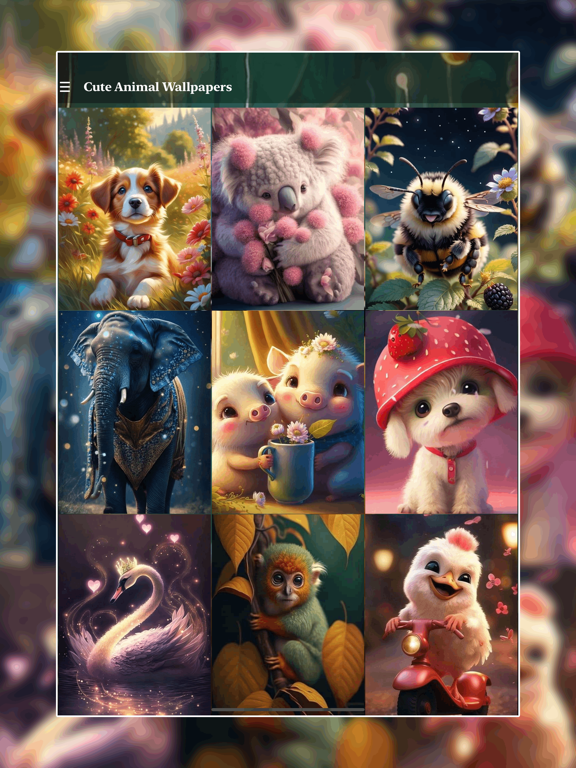 Screenshot #5 pour Cute Animals HD Wallpapers
