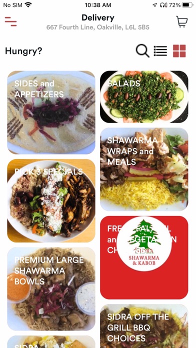 Sidra Restaurant Screenshot