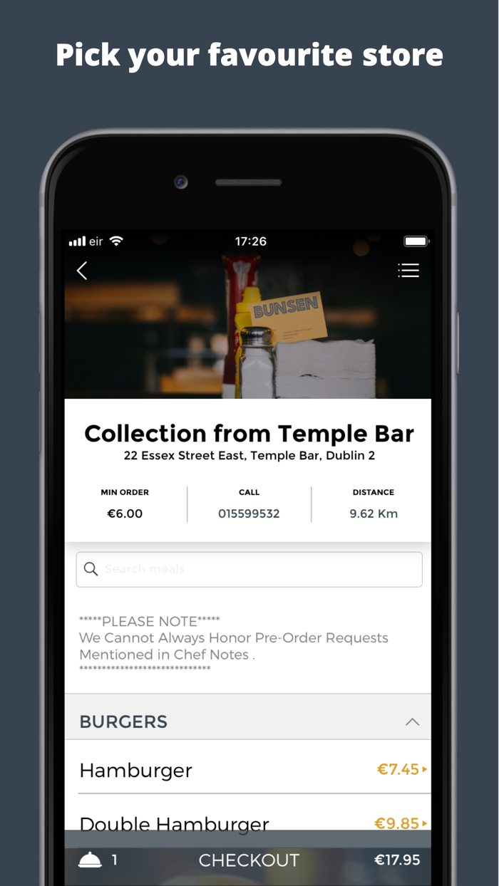 Bunsen Straight Up Burgers