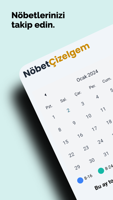 Hemşire: Nöbet Çizelgem Screenshot