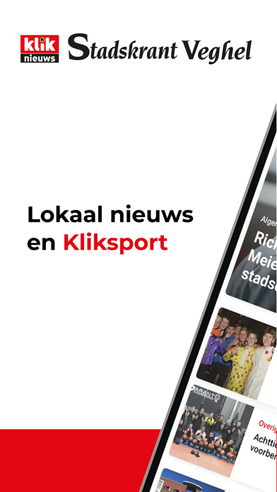 Kliknieuws: Stadskrant Veghel Screenshot