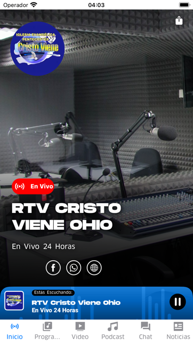 RTV Cristo Viene Ohio Screenshot