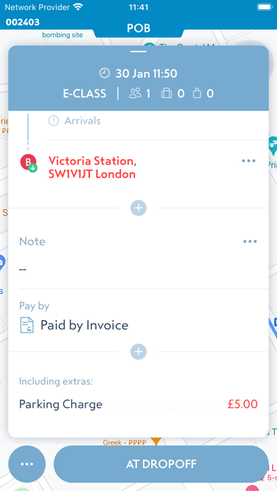 Ouno Driver App Screenshot