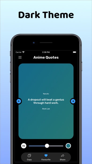 AnimeFLV Quotes Screenshot