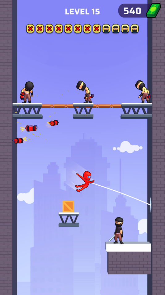 #4. Web Master: Stickman Superhero (iOS) 来自: DEVGEIM