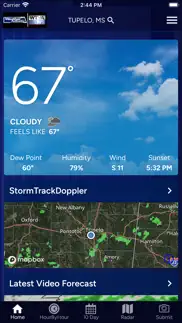 wtva weather iphone screenshot 1
