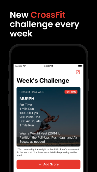 Screenshot #1 pour BeWarrior: Workout Challenge